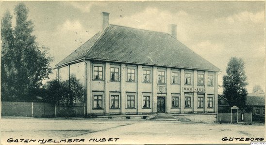 Gatenhjelsmka huset. 1906. Foto Göteborgs stadsmuseum